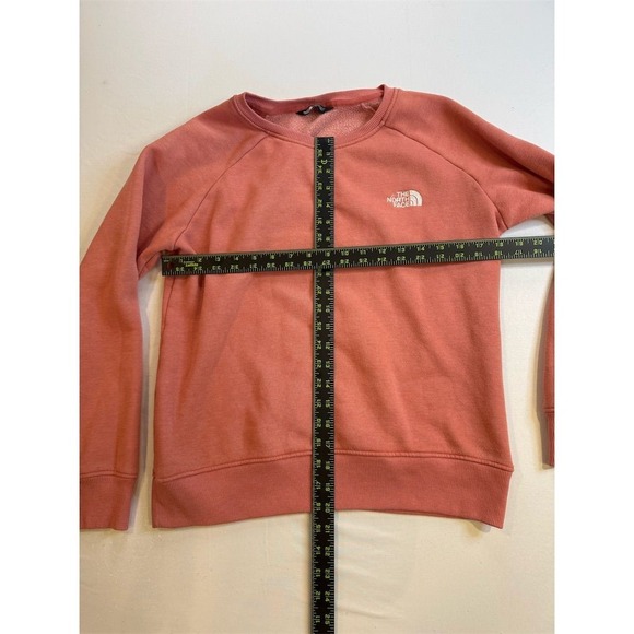 The North Face Women's Pink Crew‎ Neck Sweatshirt Size L Long Sleeve - Picture 4 of 7